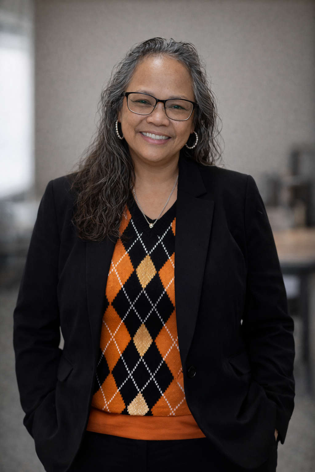 Gigi vest three quarter